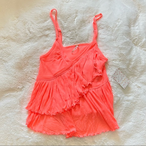 Free People Ruffle Tank - Picture 3 of 4